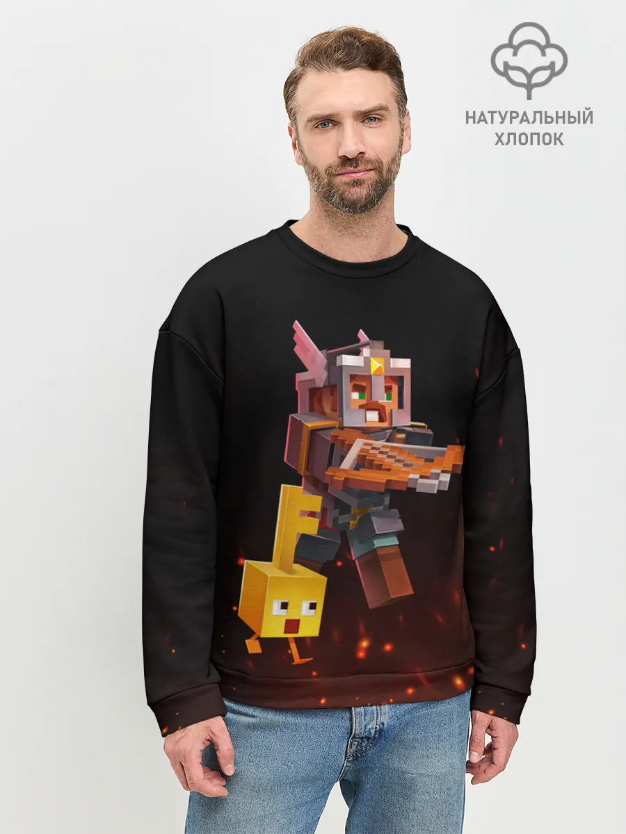 Мужской свитшот базовый / MINECRAFT: Dungeons