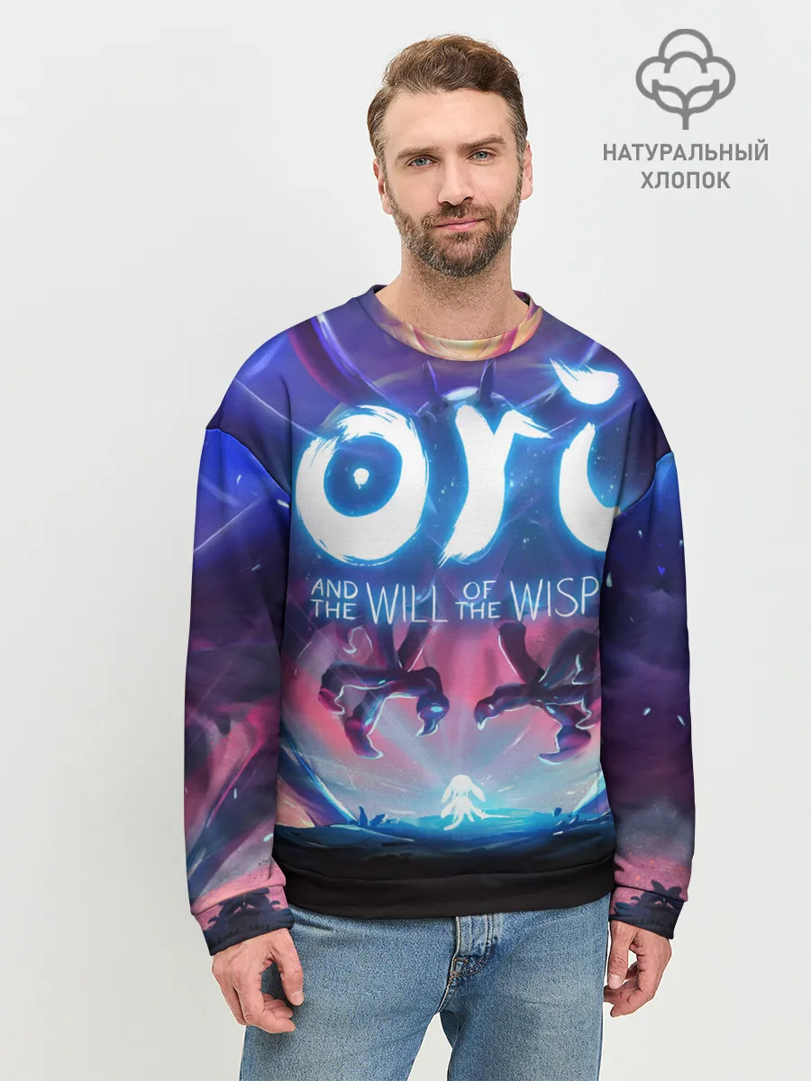 Мужской свитшот базовый / Ori and the Blind Forest