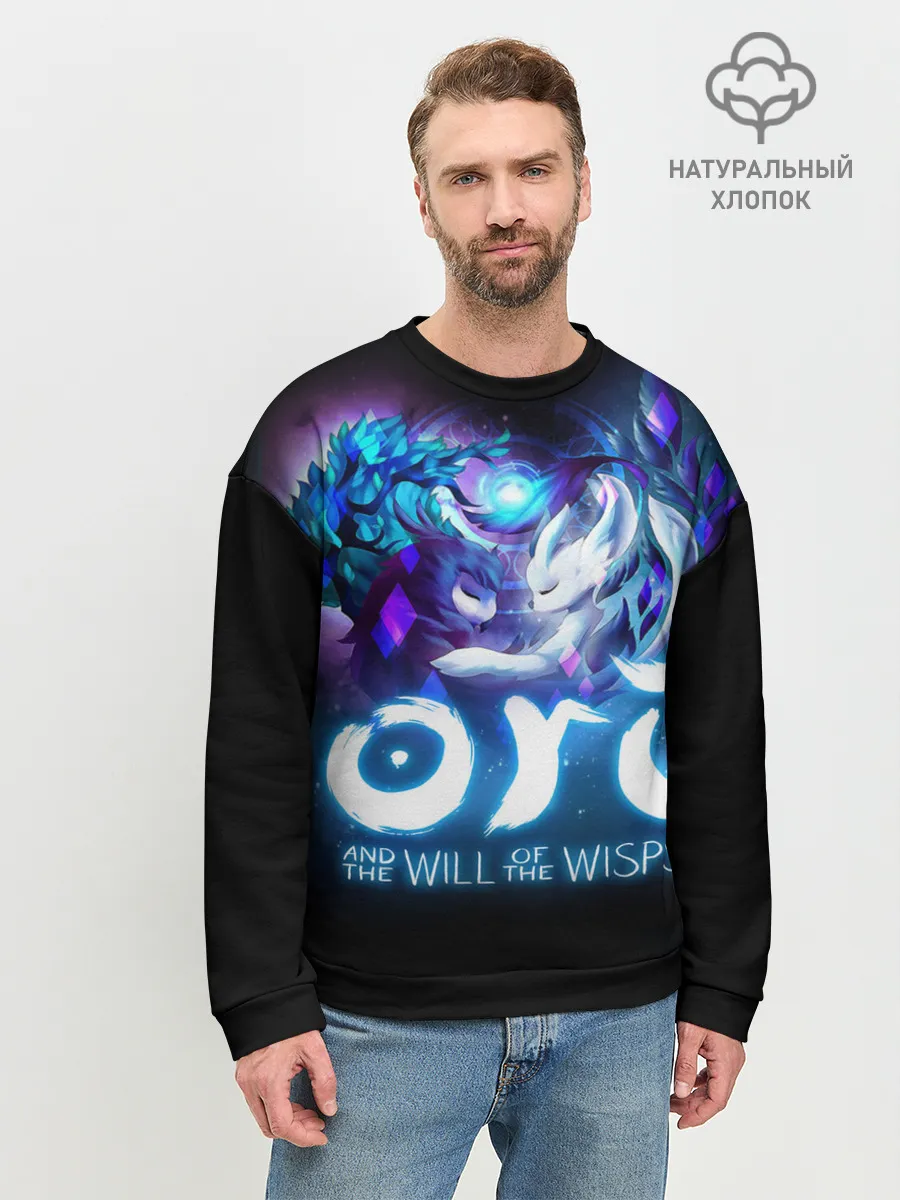 Мужской свитшот базовый / Ori and the Blind Forest