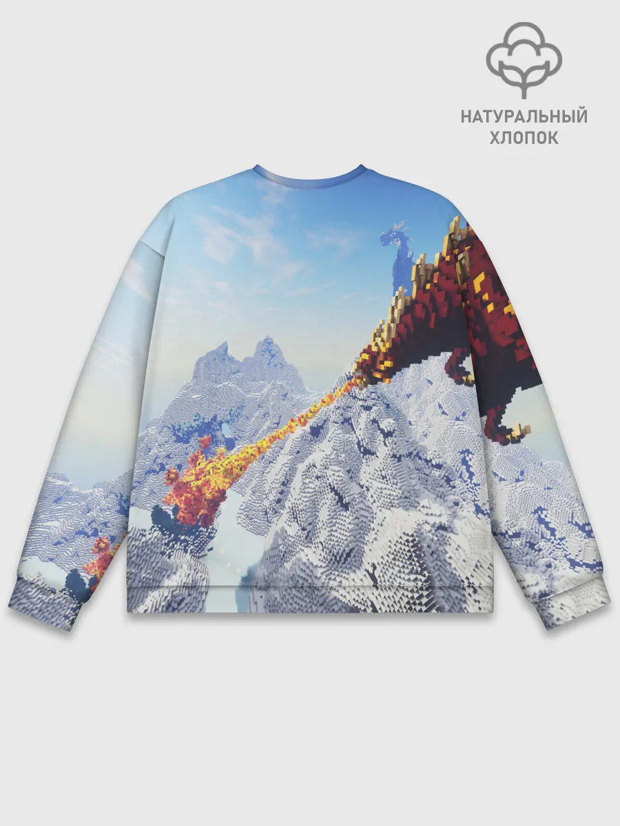 Мужской свитшот базовый / MINECRAFT