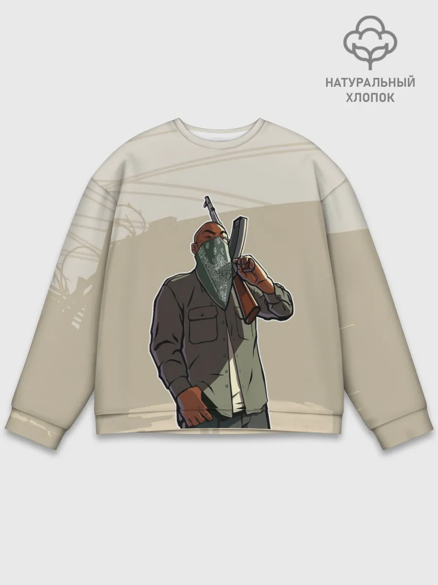 Мужской свитшот базовый / GTA San Andreas - GSF #1