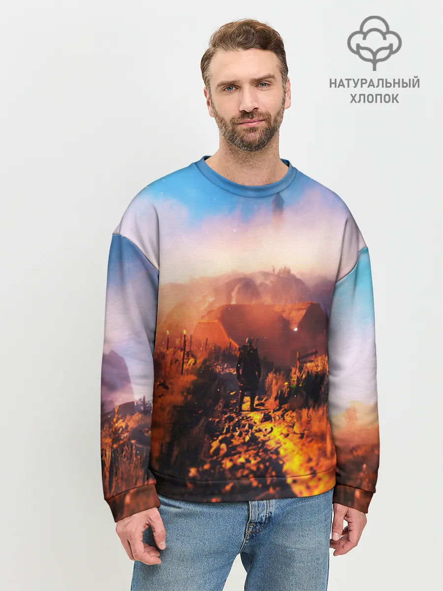 Мужской свитшот базовый / ВЕДЬМАК