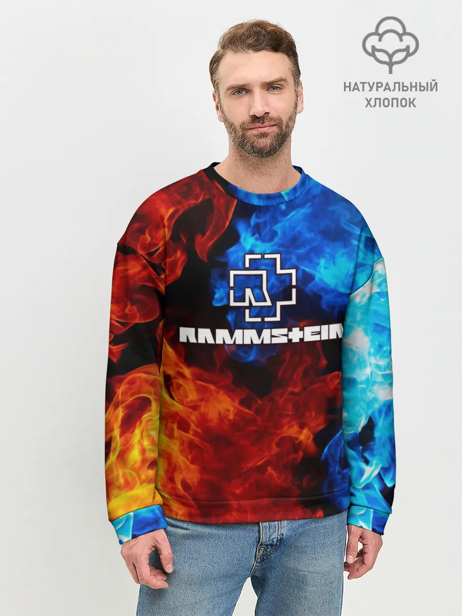 Мужской свитшот базовый / RAMMSTEIN