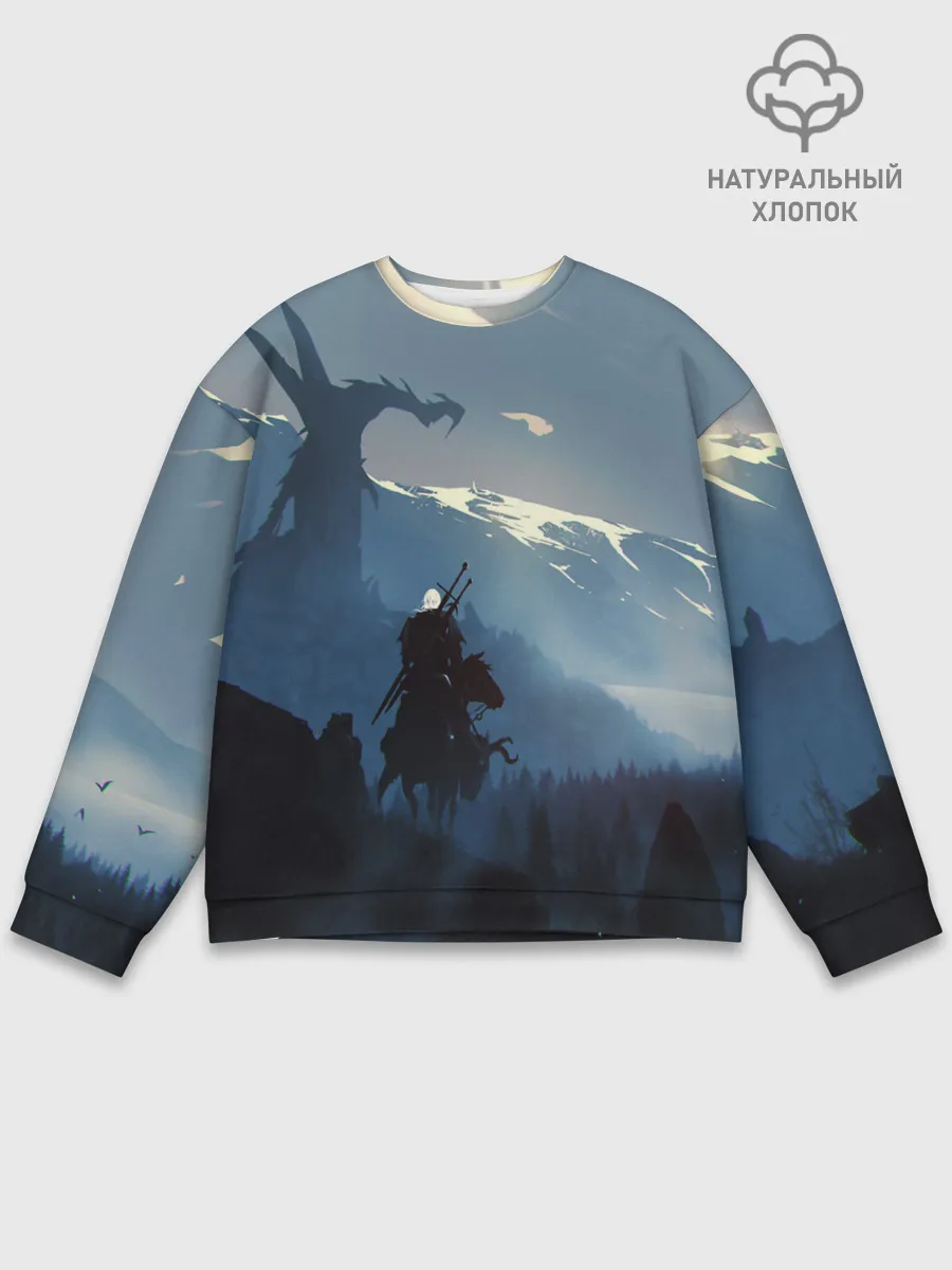 Мужской свитшот базовый / ВЕДЬМАК