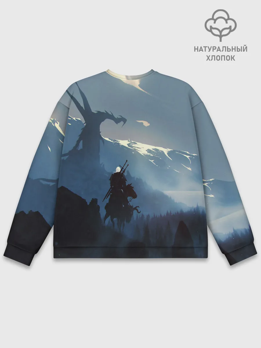 Мужской свитшот базовый / ВЕДЬМАК