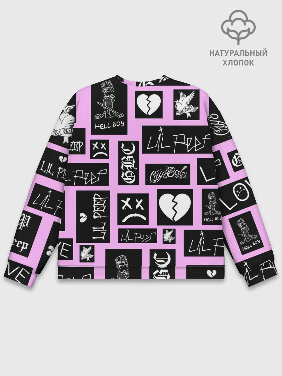 Мужской свитшот базовый / LIL PEEP