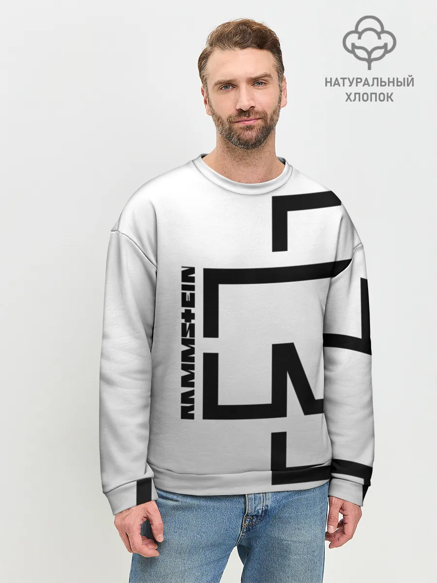 Мужской свитшот базовый / RAMMSTEIN | РАМШТАЙН