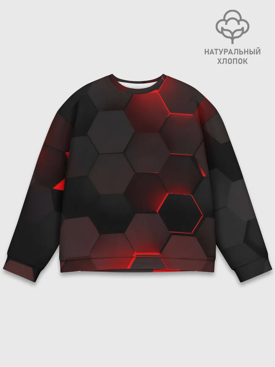 Мужской свитшот базовый / 3D плиты