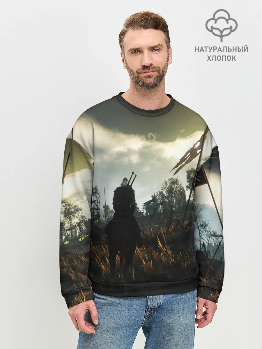 Мужской свитшот базовый / THE WITCHER 3