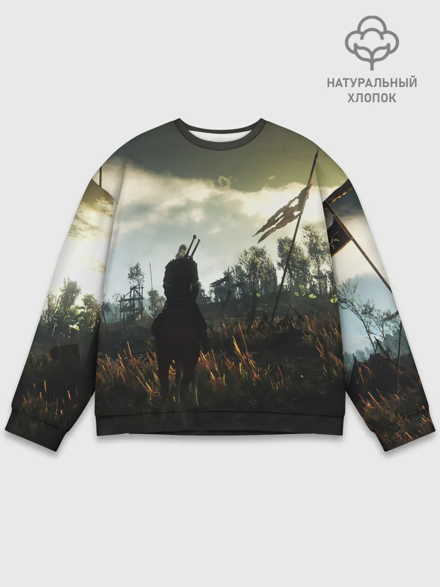 Мужской свитшот базовый / THE WITCHER 3