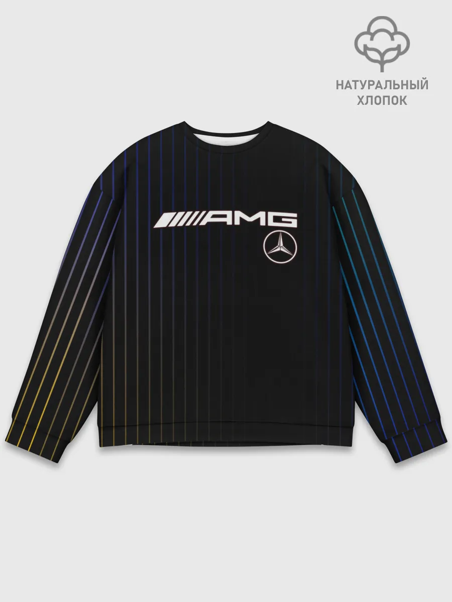 Мужской свитшот базовый / Mercedes