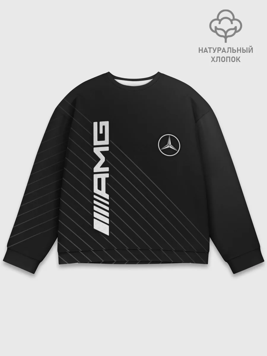 Мужской свитшот базовый / Mercedes