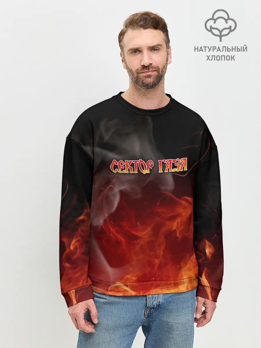 Мужской свитшот базовый / СЕКТОР ГАЗА