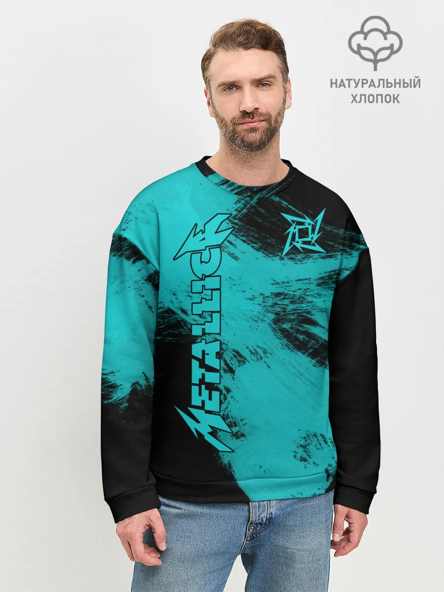 Мужской свитшот базовый / Metallica