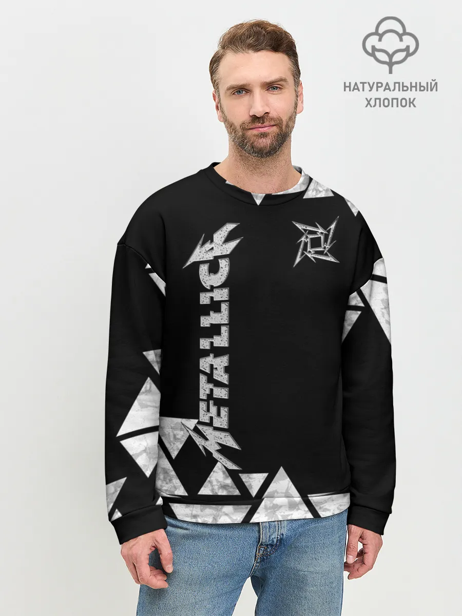 Мужской свитшот базовый / Metallica