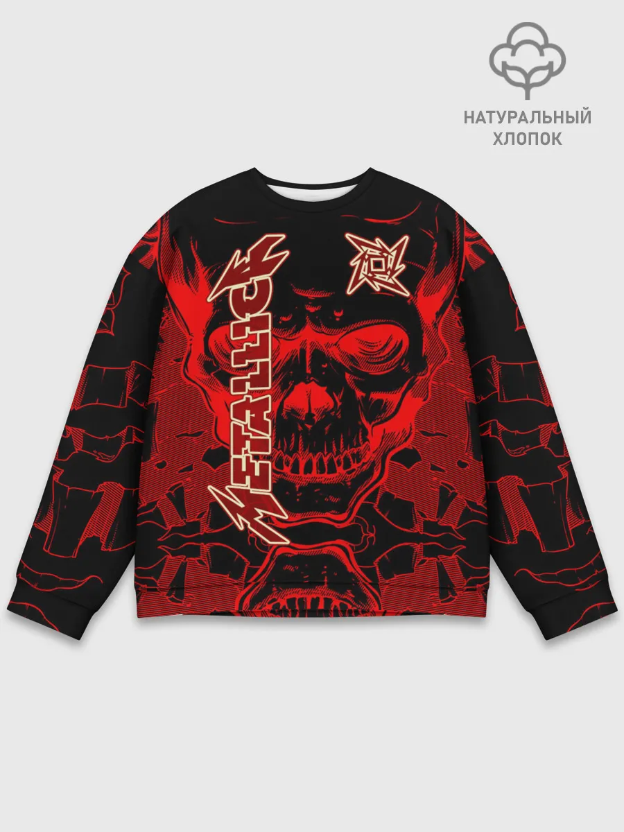 Мужской свитшот базовый / Metallica