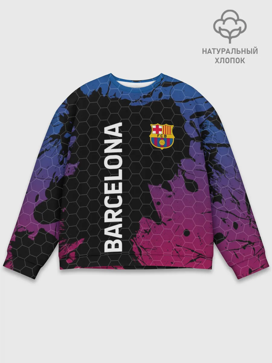 Мужской свитшот базовый / BARCELONA