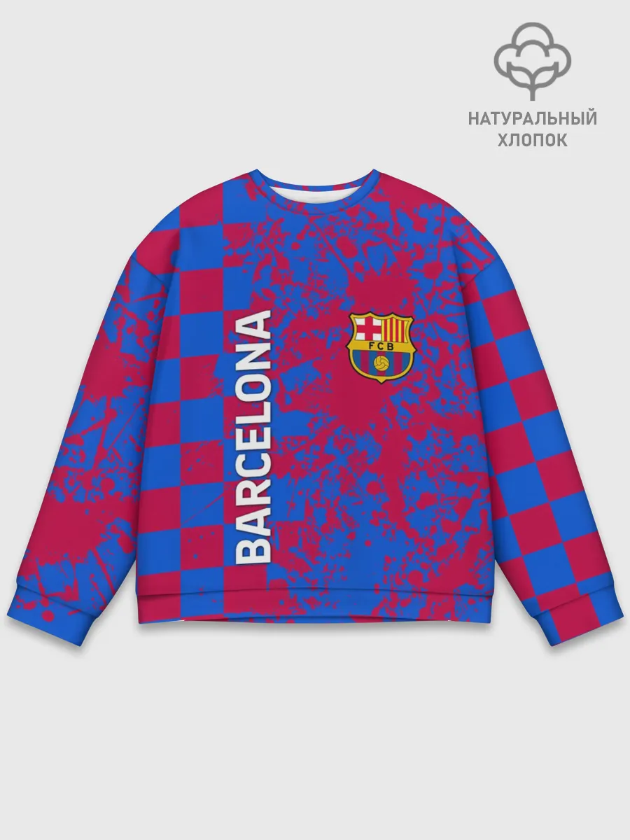 Мужской свитшот базовый / BARCELONA