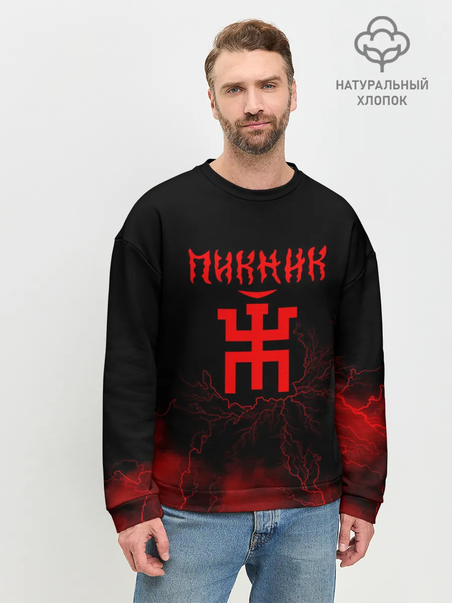 Мужской свитшот базовый / Пикник