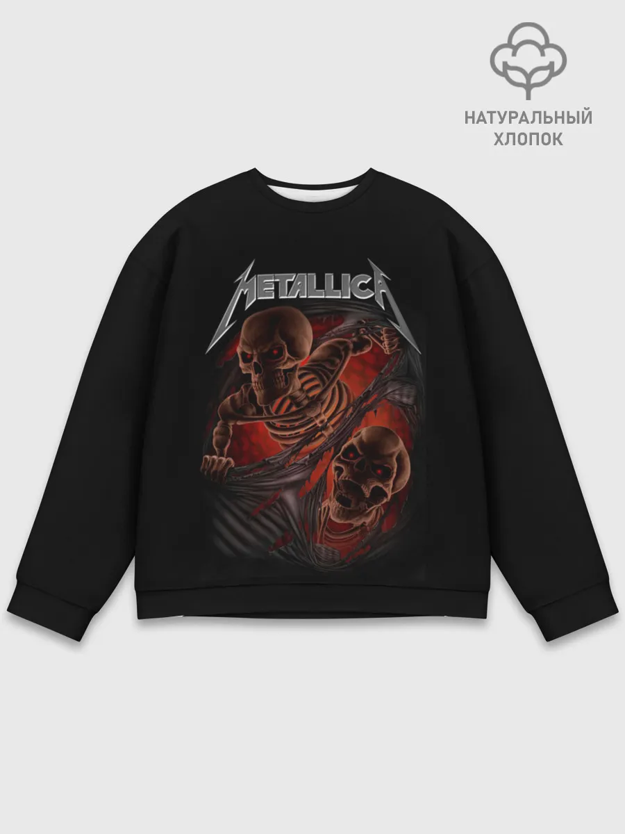 Мужской свитшот базовый / Metallica