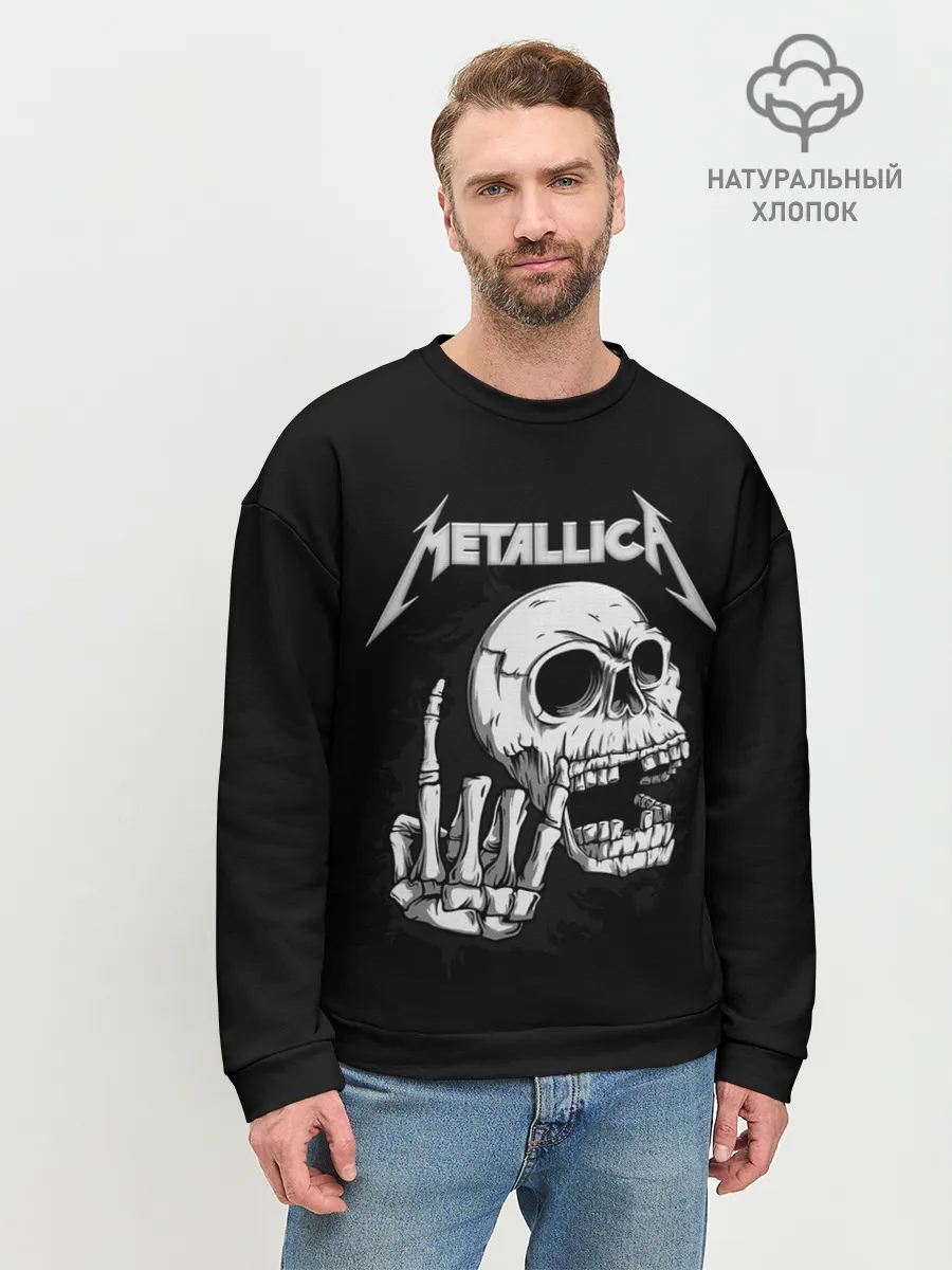 Мужской свитшот базовый / Metallica