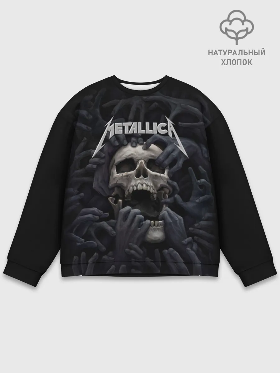 Мужской свитшот базовый / Metallica