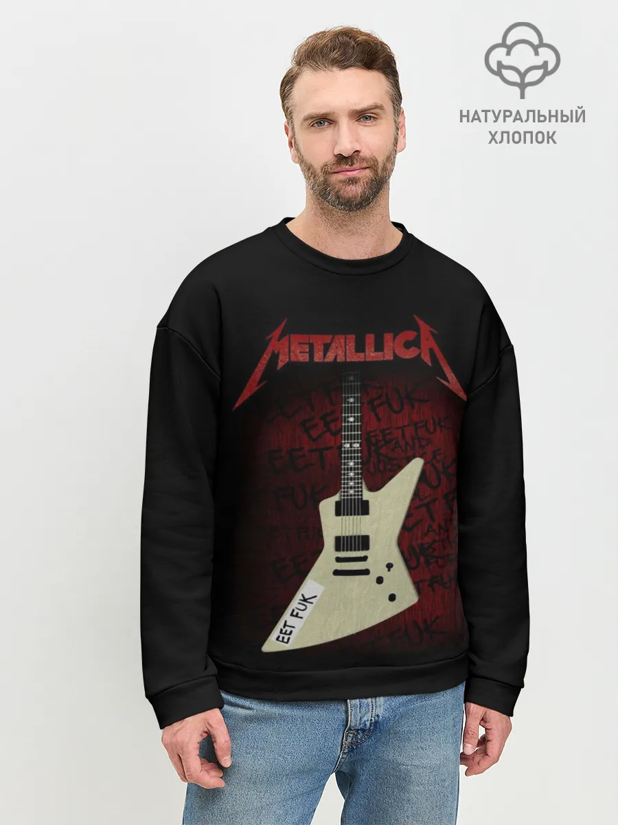Мужской свитшот базовый / Metallica