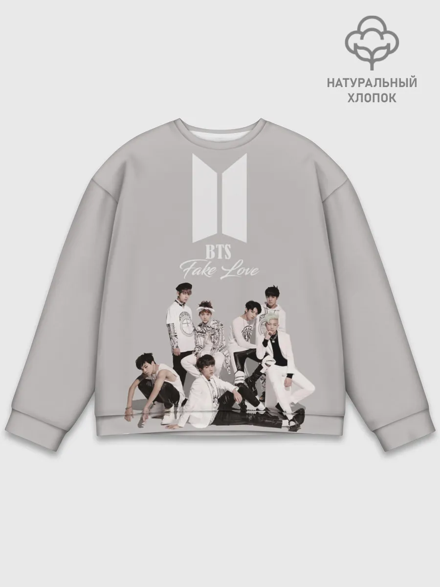 Мужской свитшот базовый / BTS Take love