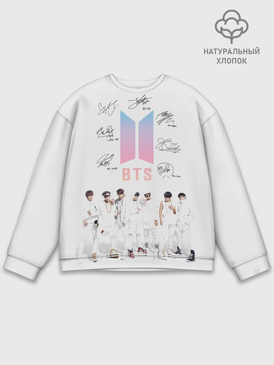 Мужской свитшот базовый / BTS