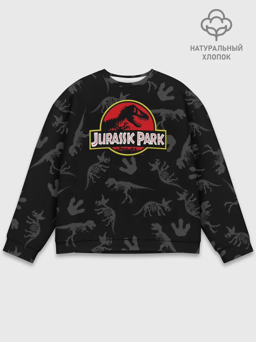 Мужской свитшот базовый / Парк Юрского Периода