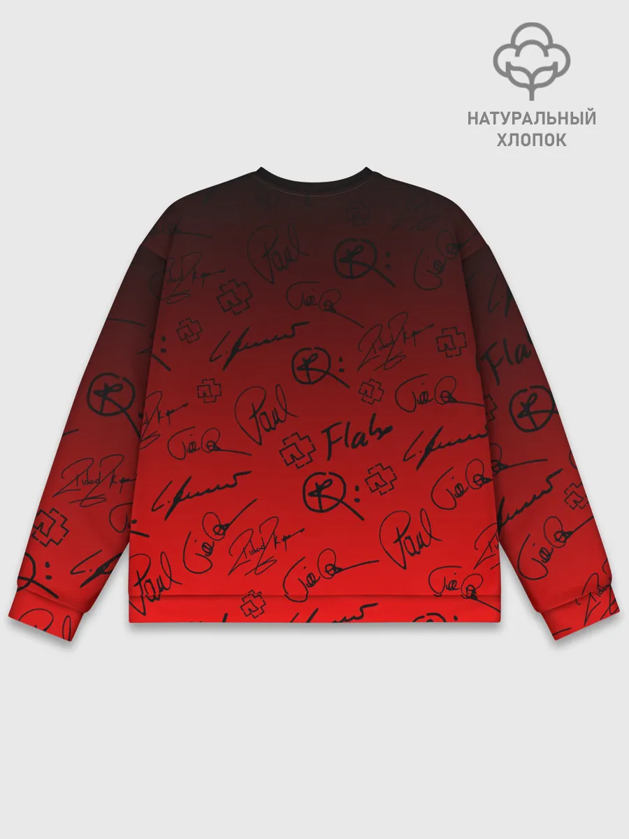 Мужской свитшот базовый / RAMMSTEIN