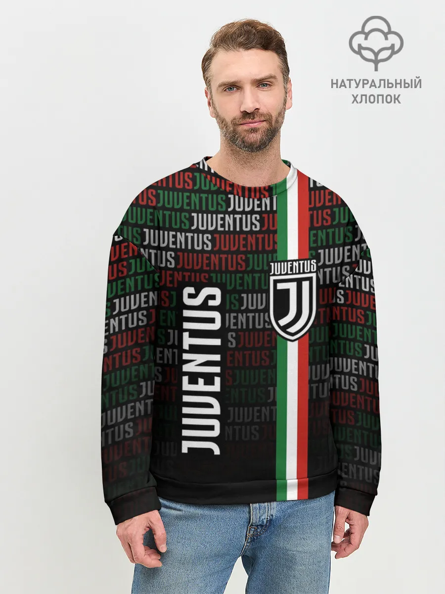 Мужской свитшот базовый / JUVENTUS