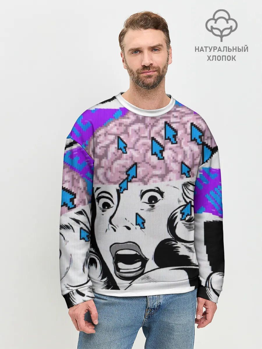 Мужской свитшот базовый / DedSec