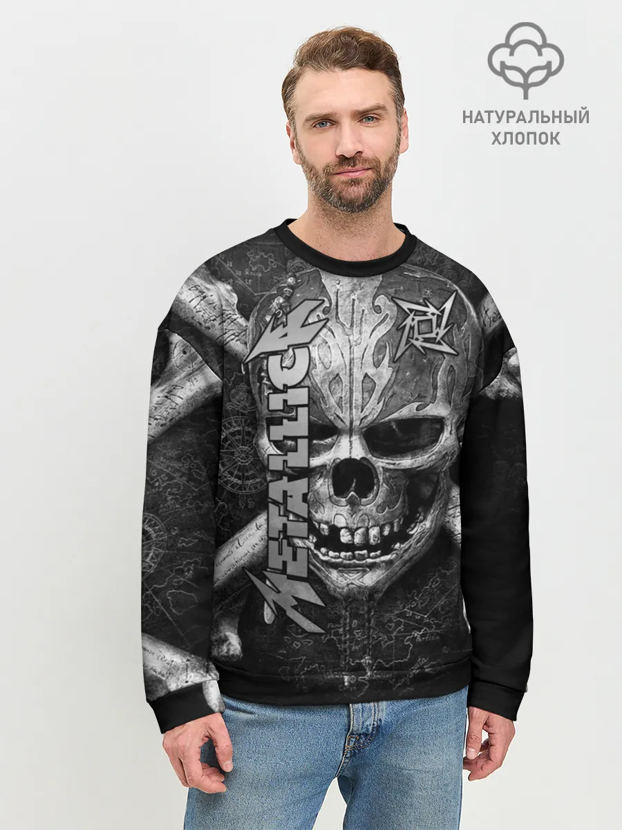 Мужской свитшот базовый / Metallica