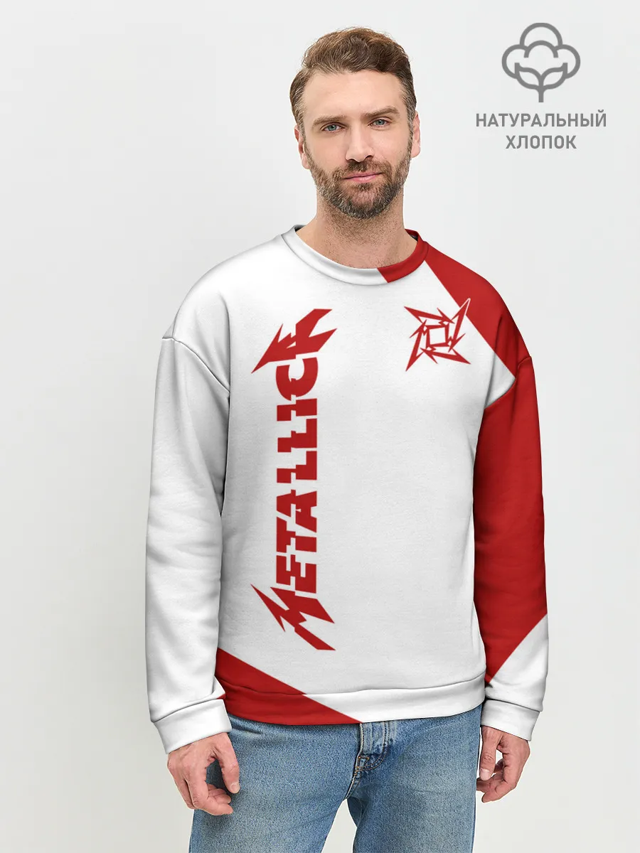 Мужской свитшот базовый / Metallica