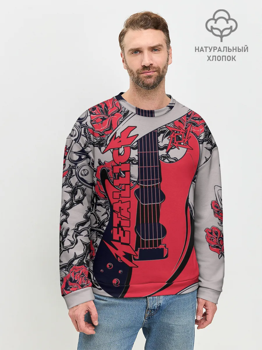 Мужской свитшот базовый / Metallica