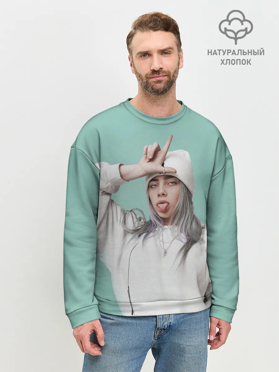 Мужской свитшот базовый / BILLIE EILISH
