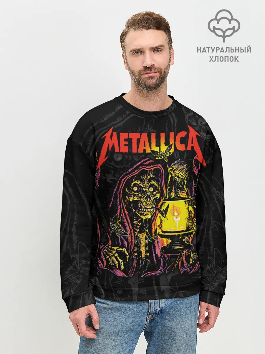 Мужской свитшот базовый / Metallica