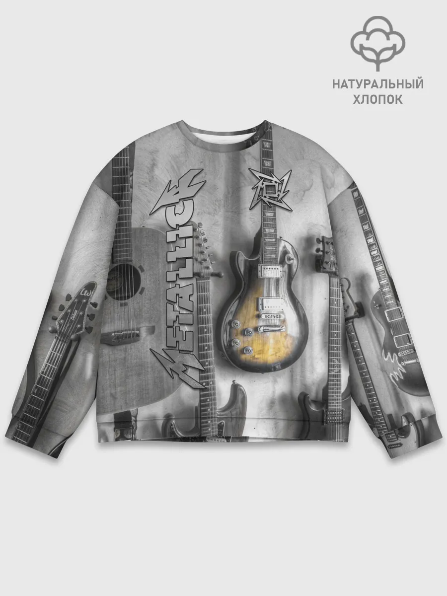 Мужской свитшот базовый / Metallica