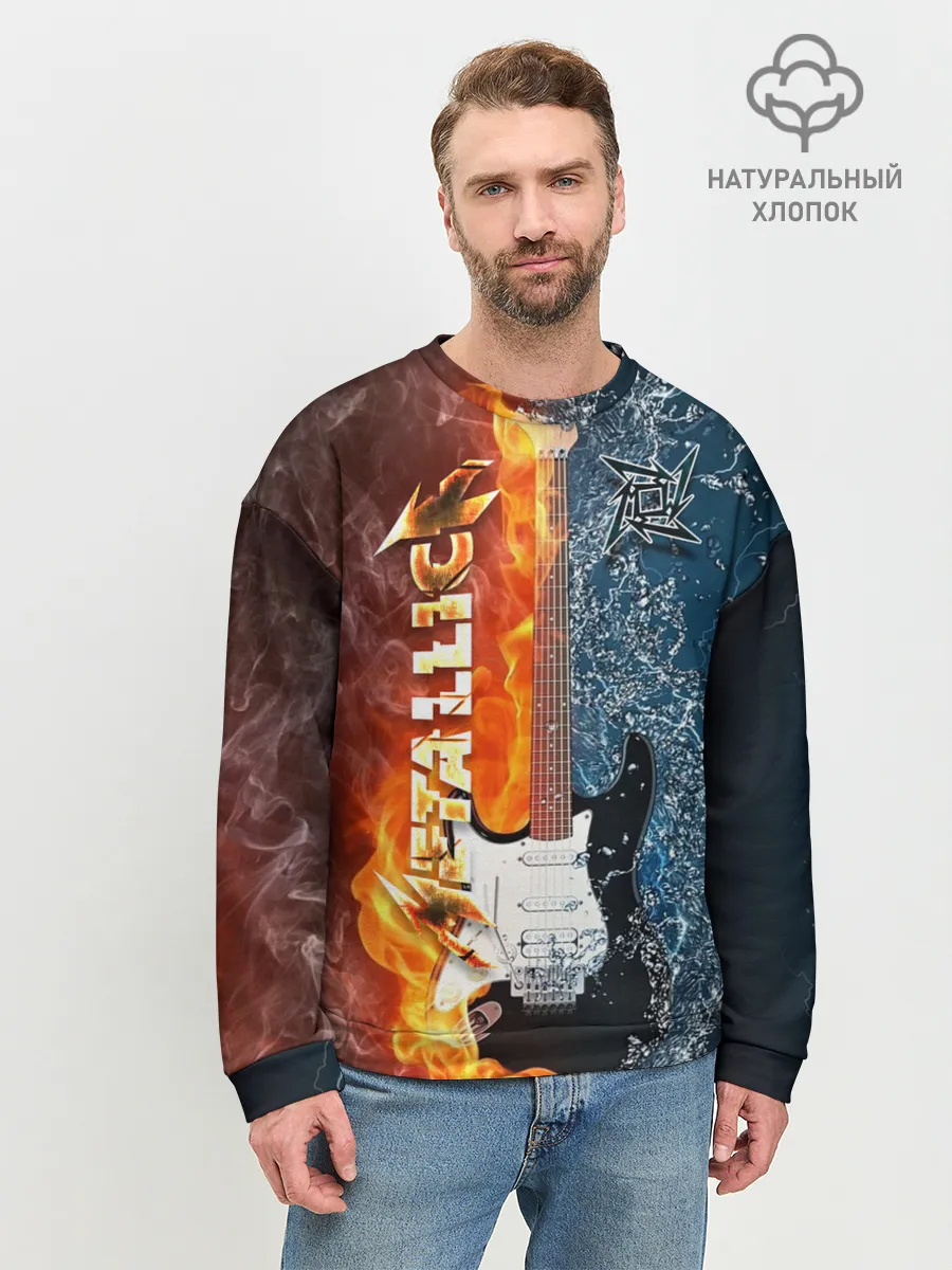 Мужской свитшот базовый / Metallica