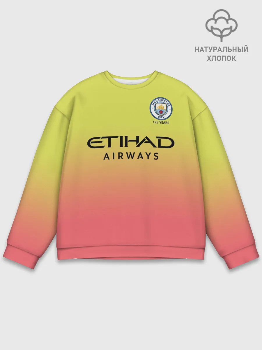 Мужской свитшот базовый / Aguero third 19-20