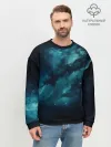 Мужской свитшот базовый / Космос