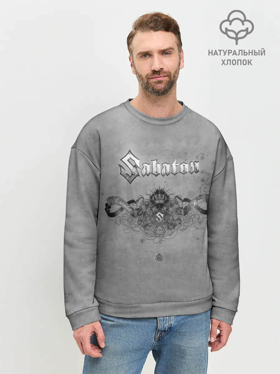 Мужской свитшот базовый / Sabaton