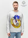 Мужской свитшот базовый / Sonic