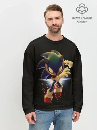 Мужской свитшот базовый / Sonic