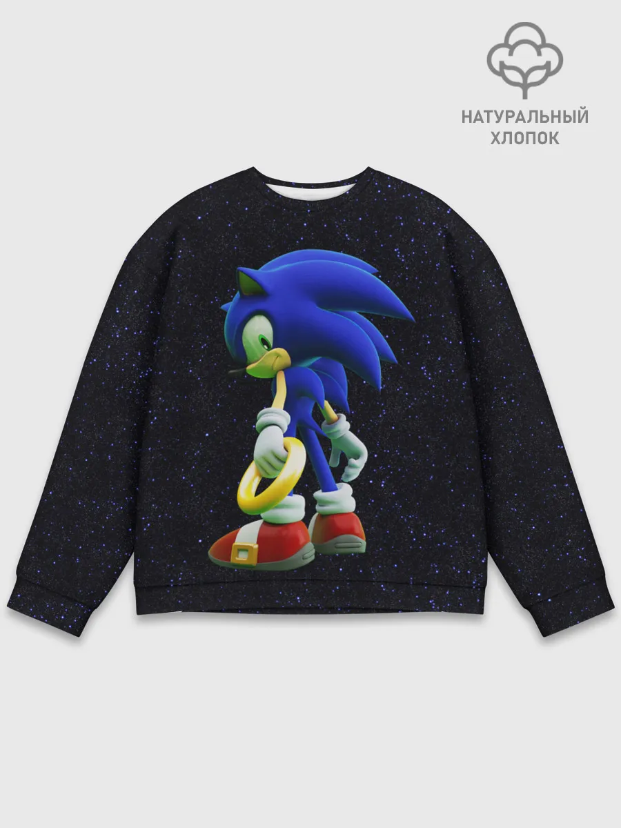 Мужской свитшот базовый / Sonic