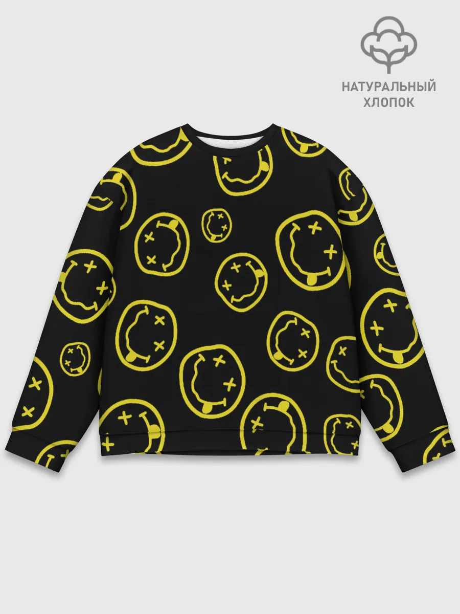 Мужской свитшот базовый / Nirvana