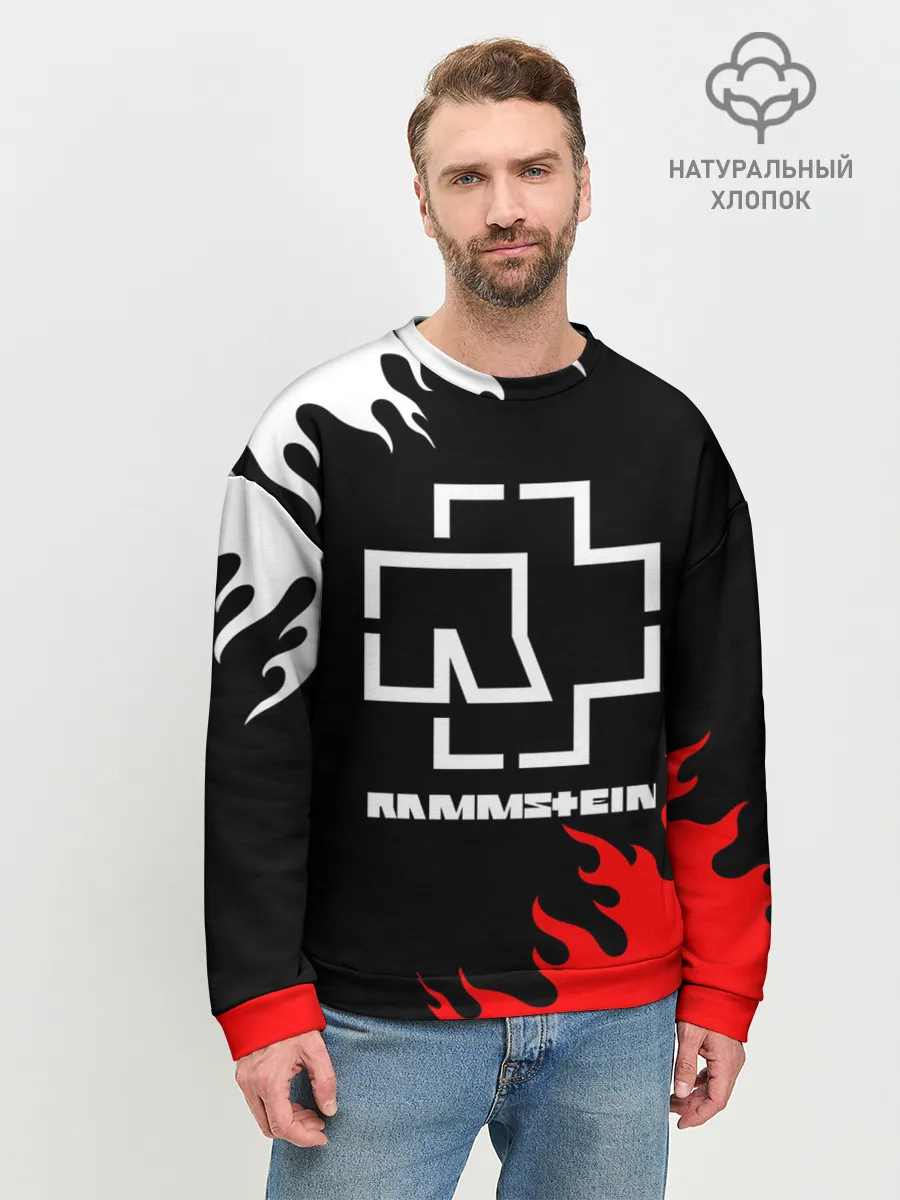 Мужской свитшот базовый / RAMMSTEIN | РАМШТАЙН