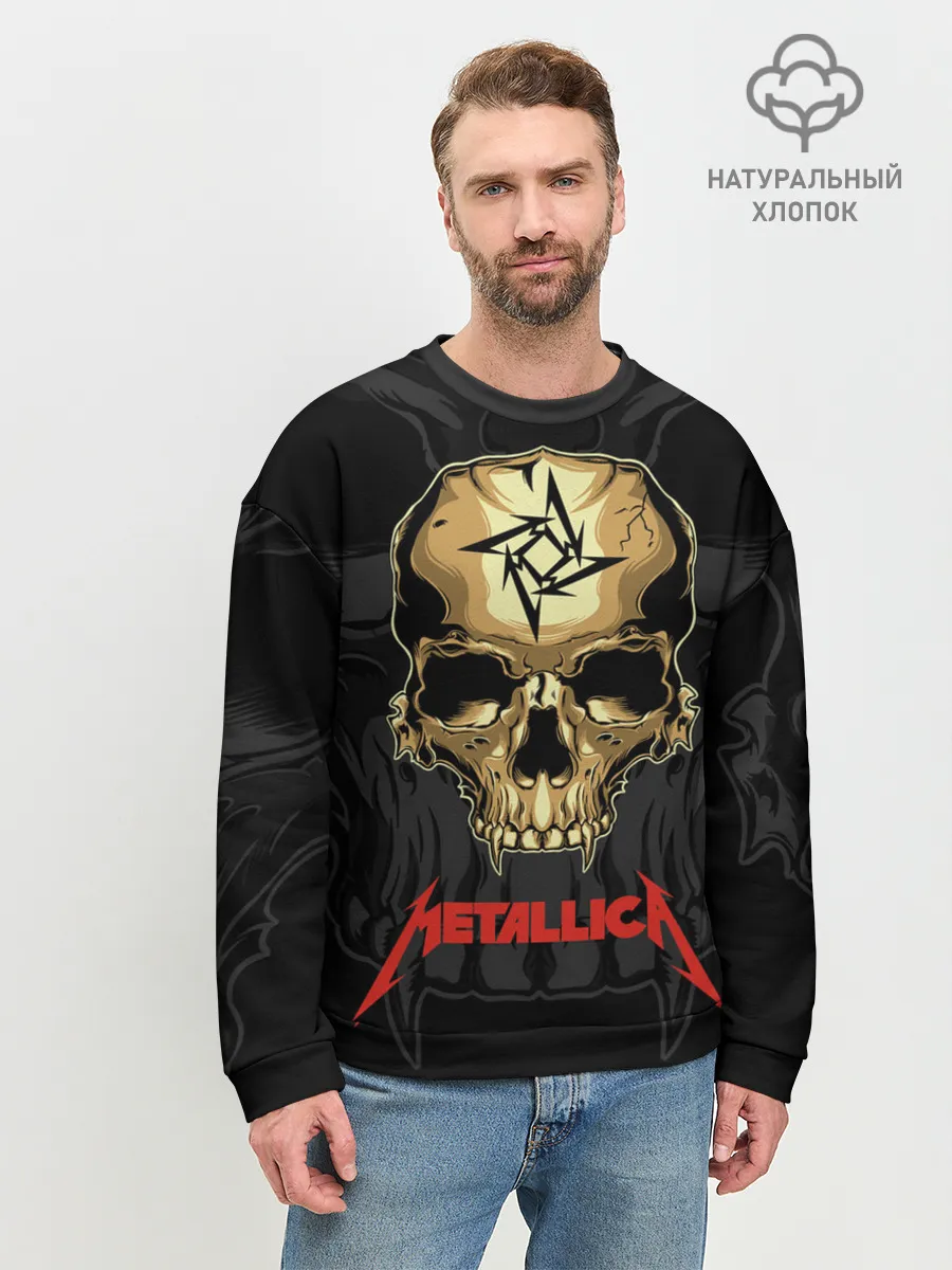 Мужской свитшот базовый / Metallica