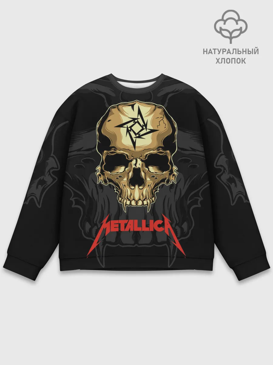 Мужской свитшот базовый / Metallica